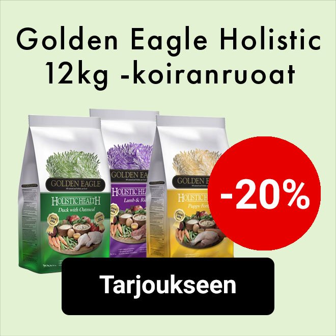 -20% Golden Eagle Holistic -koiranruoat 12 kg