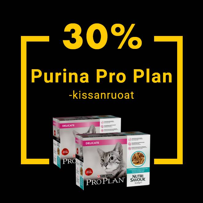 Purina Pro Plan -kissanruoat -30% 1.12. asti