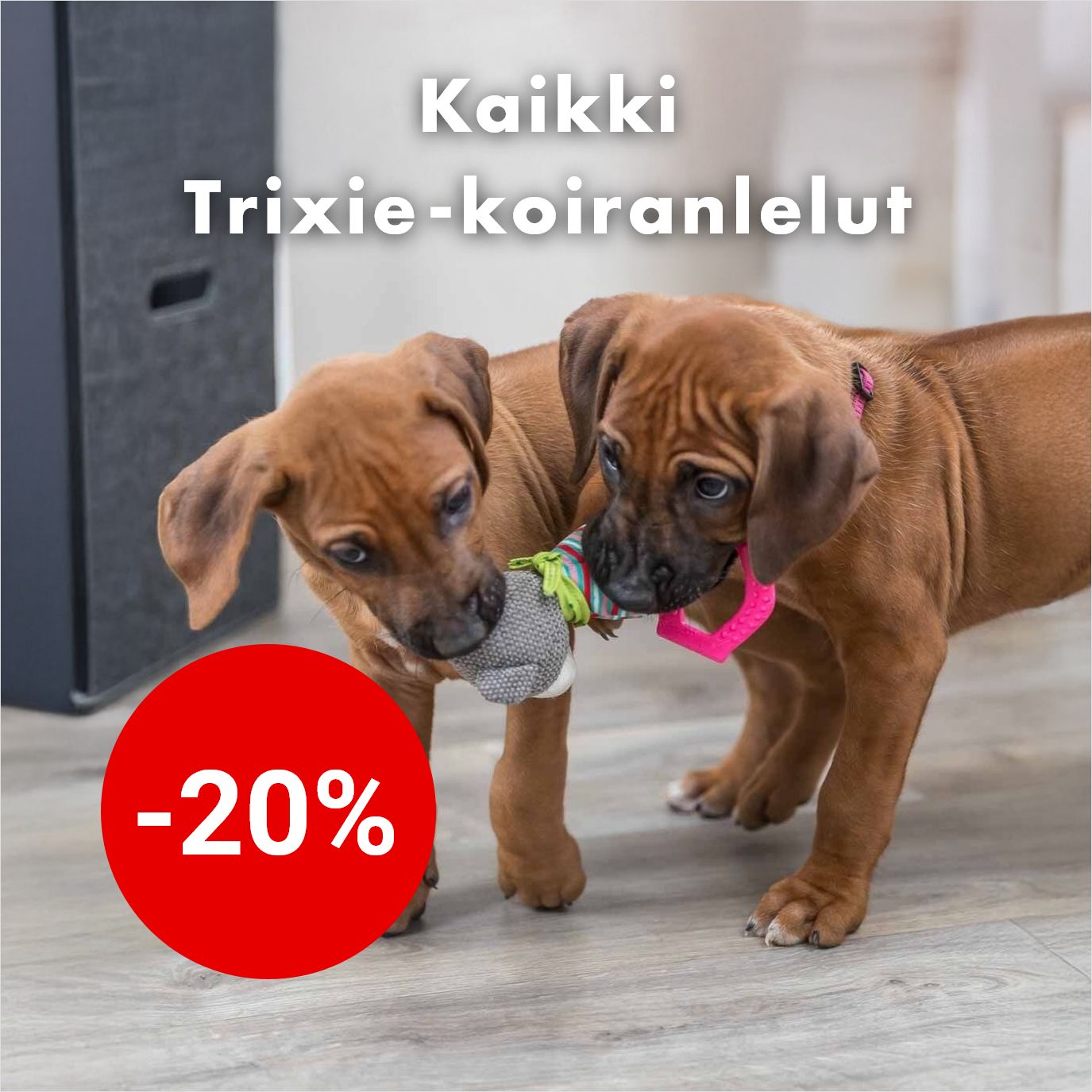 Trixie koiranlelut -20% 28.2. asti