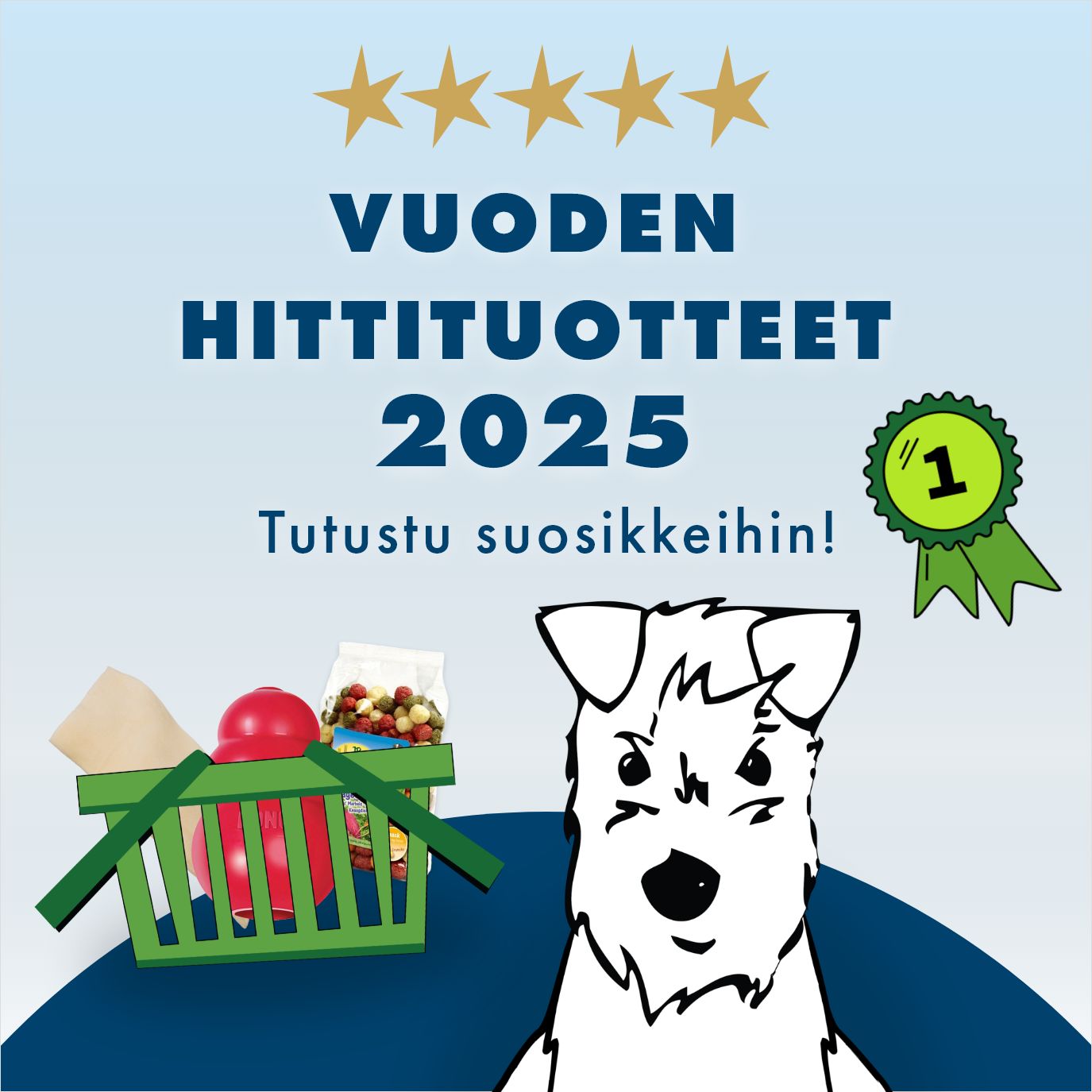 Vuoden hittituotteet lemmikille 2025