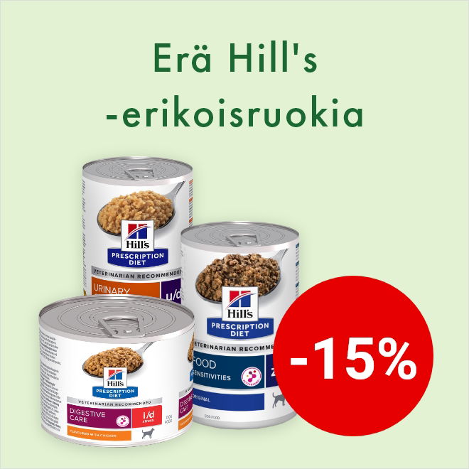 -15% Hills PD -märkäruoat koirille ja kissoille