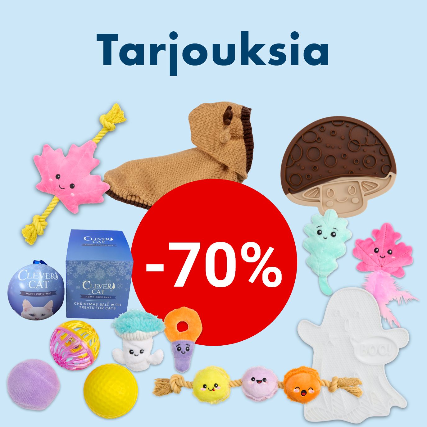 Talviale tuotteita  -70%
