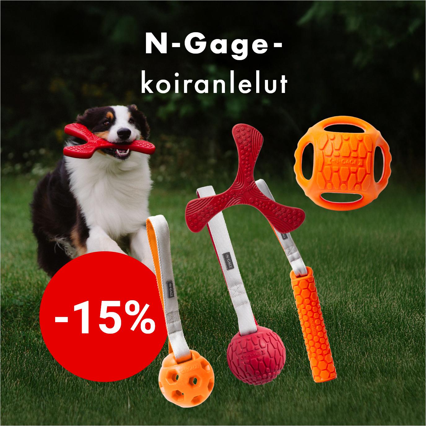 -15% N-Gage-koiran lelut