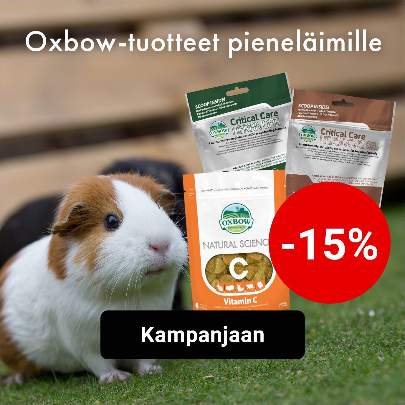 -15% Oxbow-tuotteet