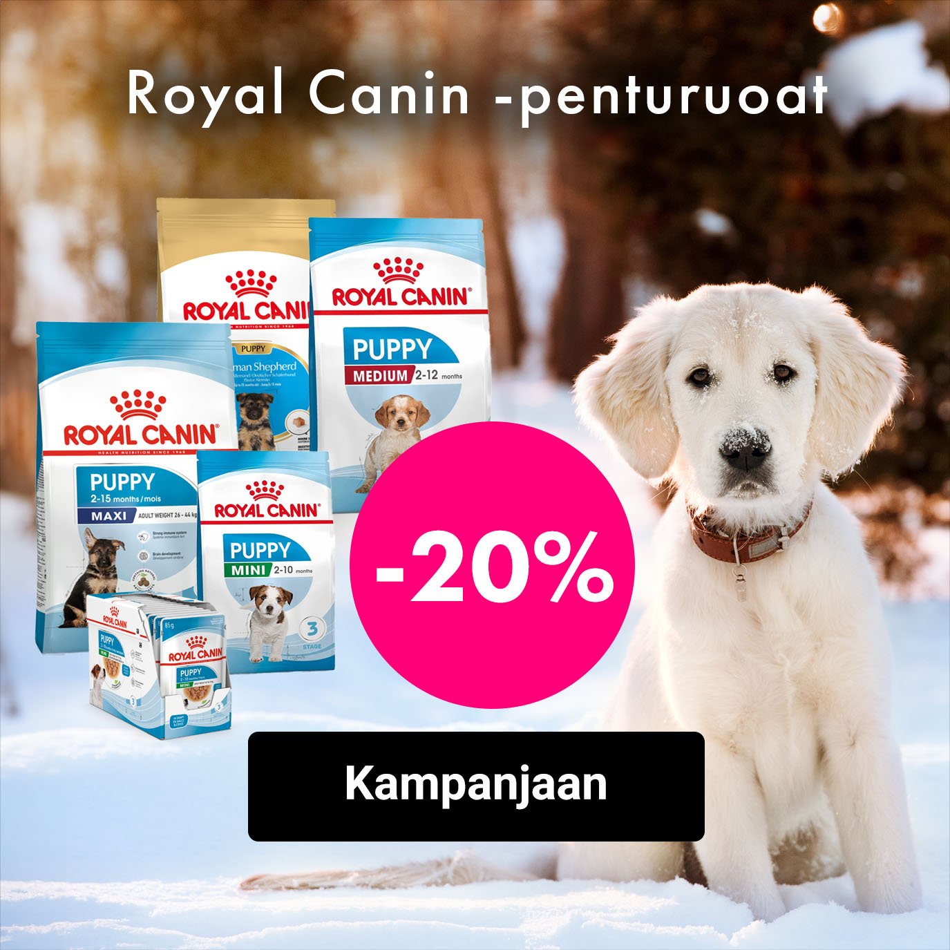 Royal Canin koiranpennulle -20%