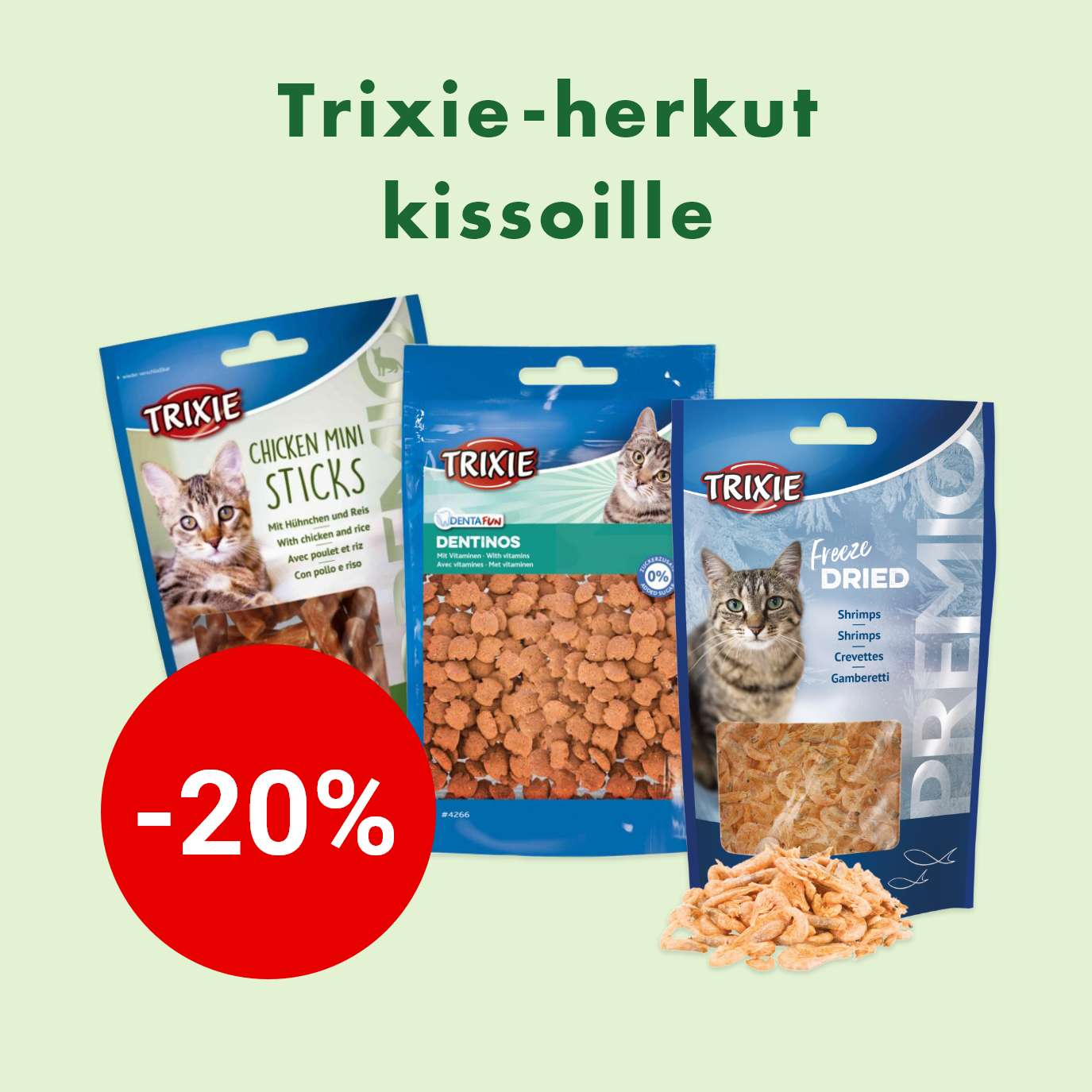 Trixie kissanherkut -20%