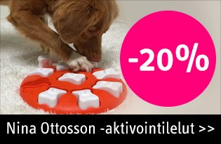 Nina Ottosson aktivointilelut koirille ja kissoille -20%