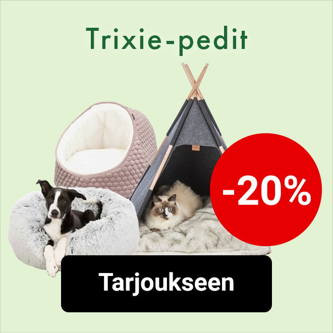 -20% Trixie-pedit koirille ja kissoille