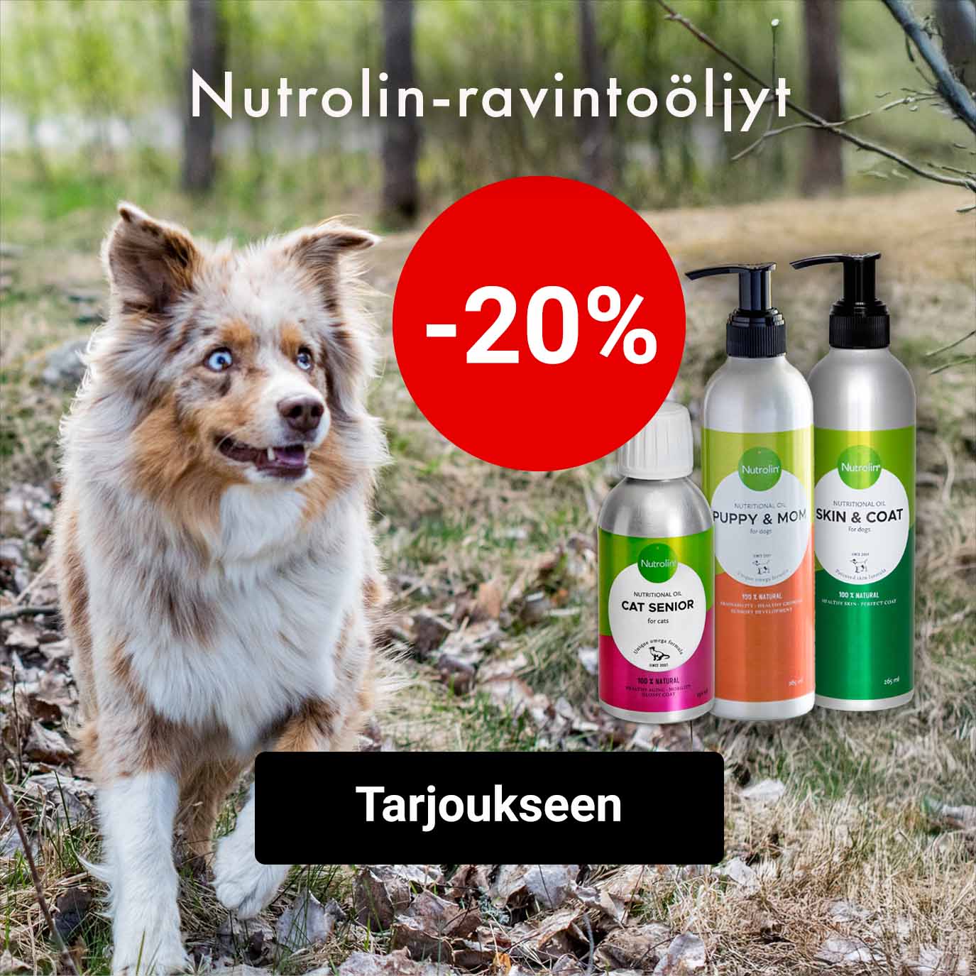 -20% Nutrolin-tuotteet