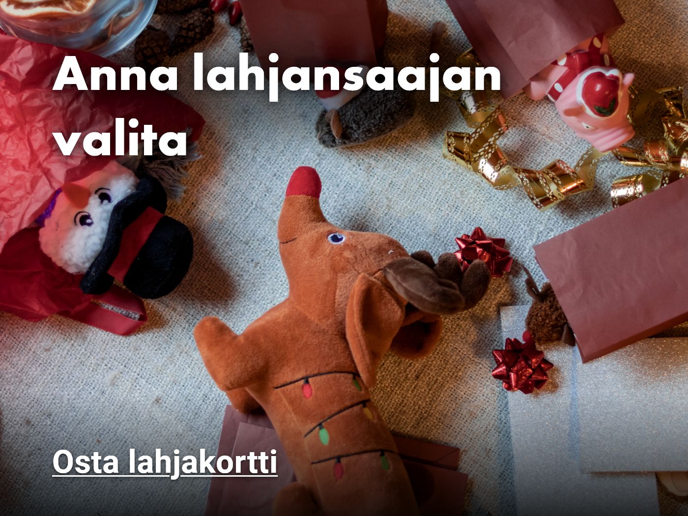 Anna lahjansaajan valita - osta lahjakortti!
