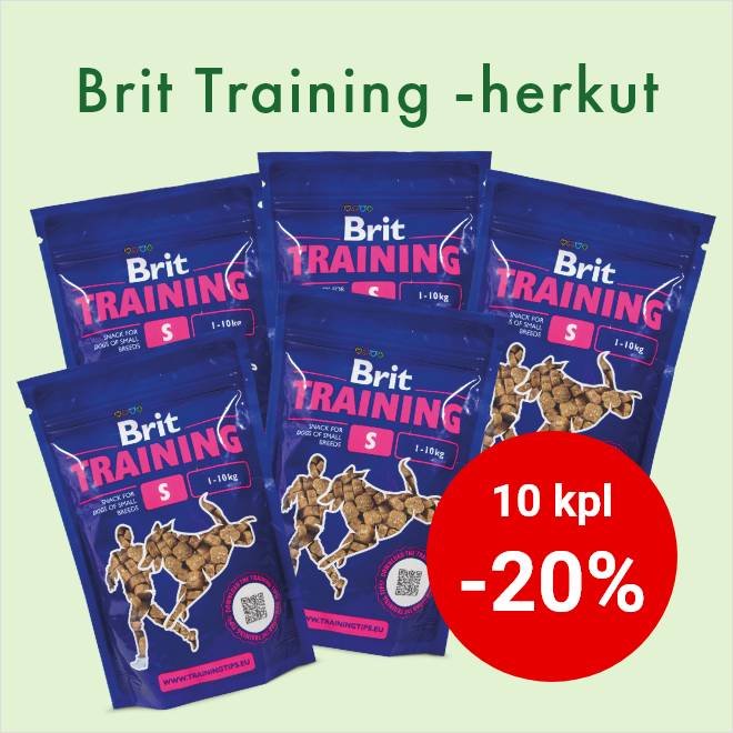 Brit Training Snacks 10 kpl -20%