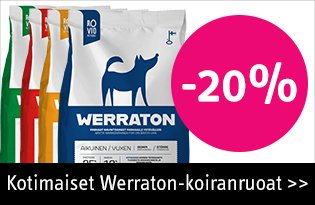 Werraton-koiranruoat -20%