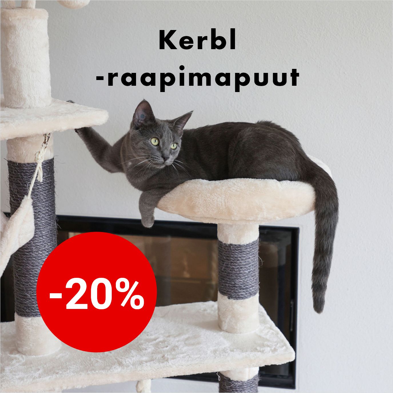 -20% Kerbl-raapimapuut (pl. kiipeilyseinät)