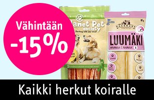 Kaikki herkut koiralle