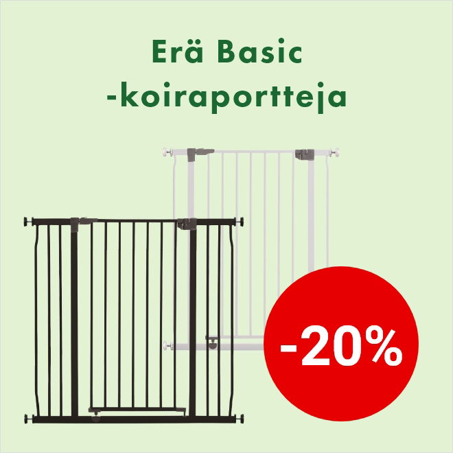 -20% Basic-koiraportit