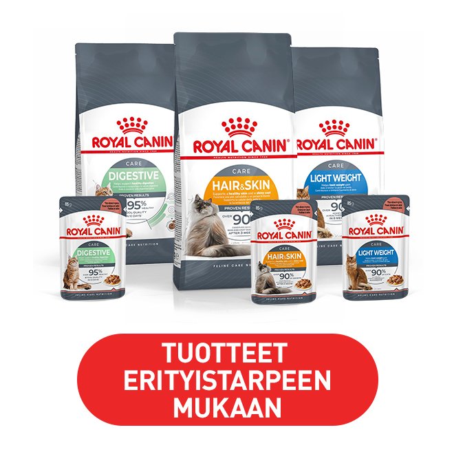 Royal Canin Care -kissoille
