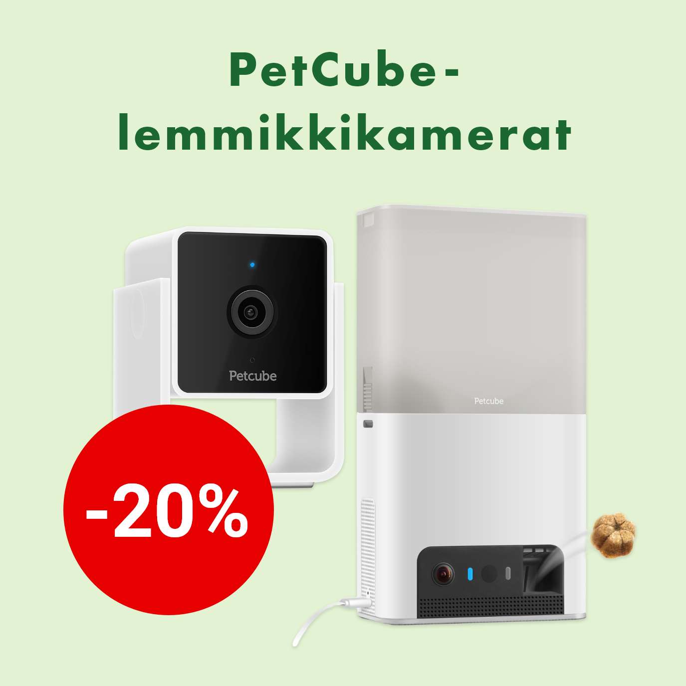 Petcube-lemmikkikamerat -20% 31.3. asti