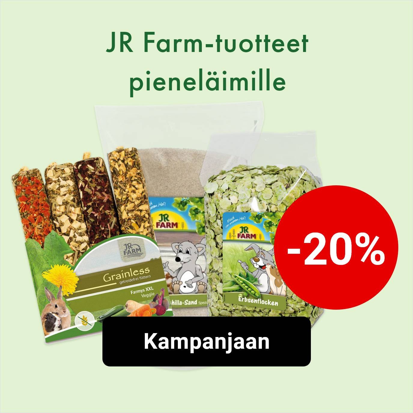 -20% Jr Farm-tuotteet