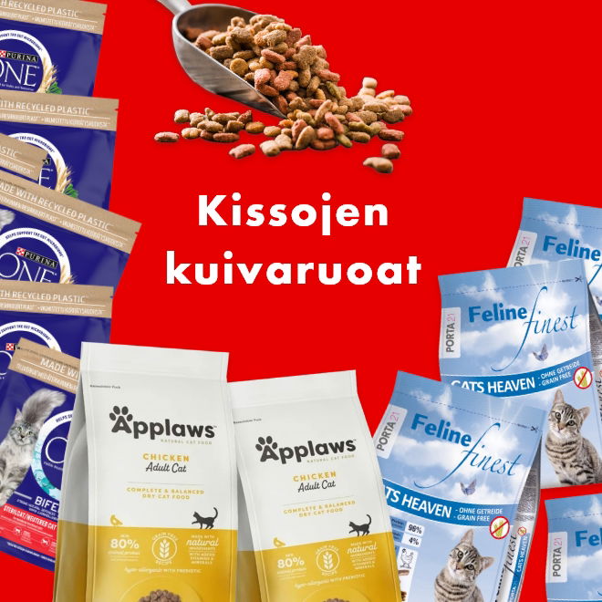 Kissan kuivaruoat