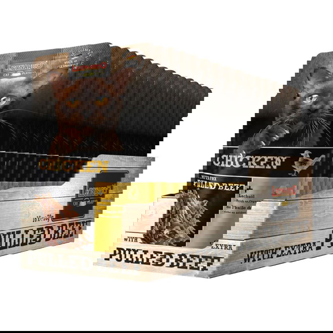 Leonardo kana + nyhtönaudanliha