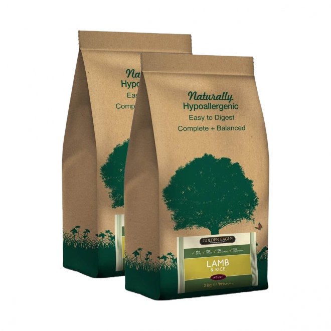 Golden Eagle Naturally Lamb & Rice 2 x 12 kg