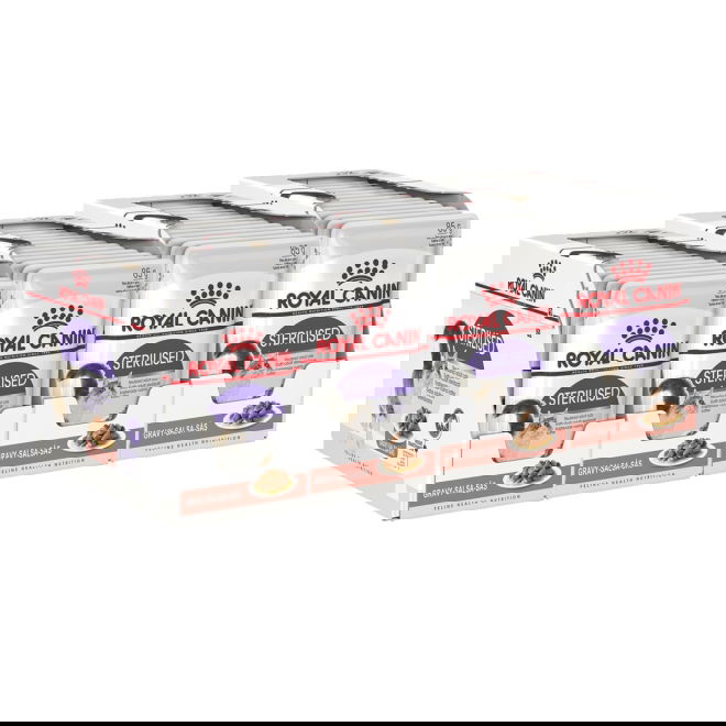 Royal Canin Sterilised Gravy 85g, 48-pack