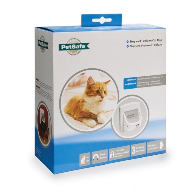 Petsafe Staywell Magnetic DL luukku valkoinen 400
