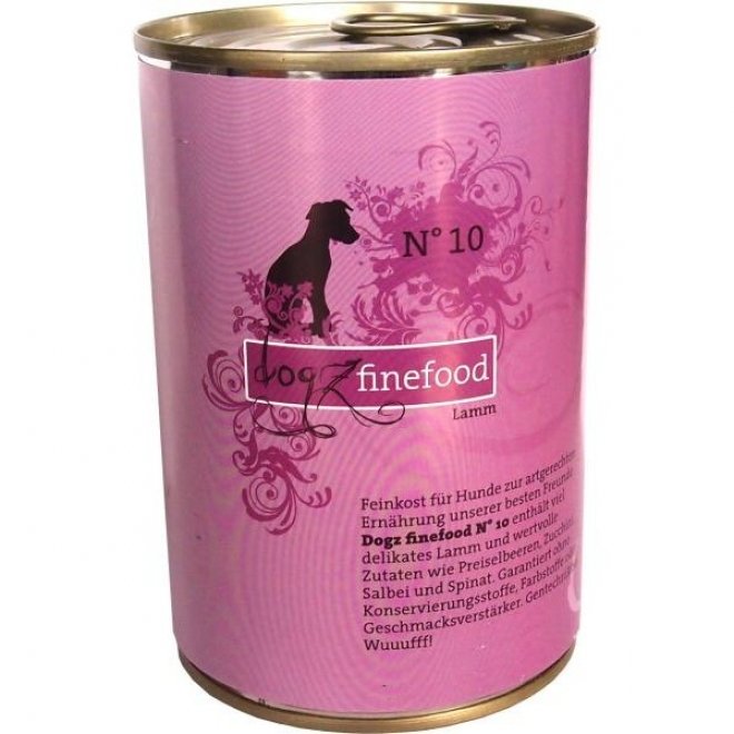 Dogz Finefood N°10 lammas (400 g)