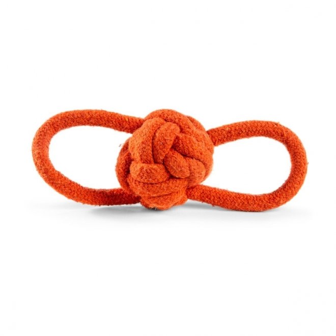 Narupallo kahvalla Little&Bigger Recycled Cotton, oranssi