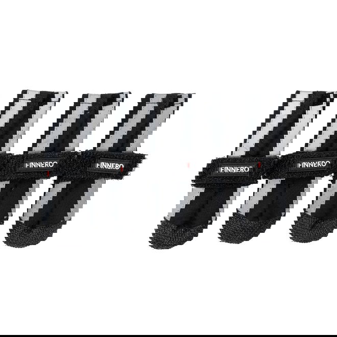 Finnero HALLA Softshell-tossut 4kpl, musta (XS)