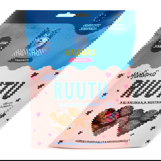 Hau-Hau Champion Mehevä Ruutu Kalkkunaa & Riistaa 400 g