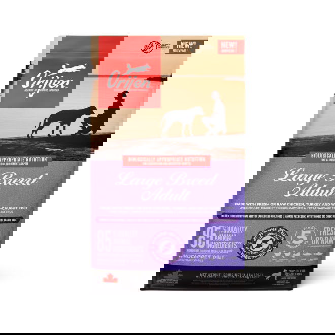 Orijen Dog Large Breed Adult Poultry&Fish 11,4kg