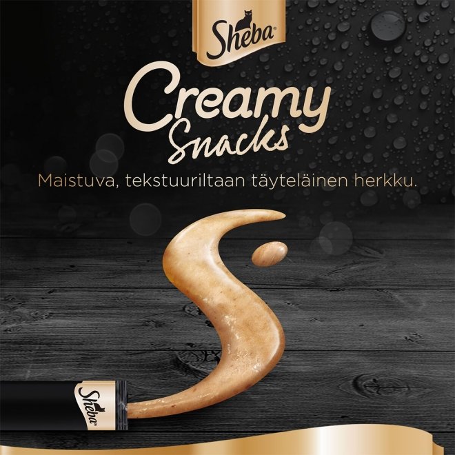 Sheba Creamy Snack Lohi 4x12g