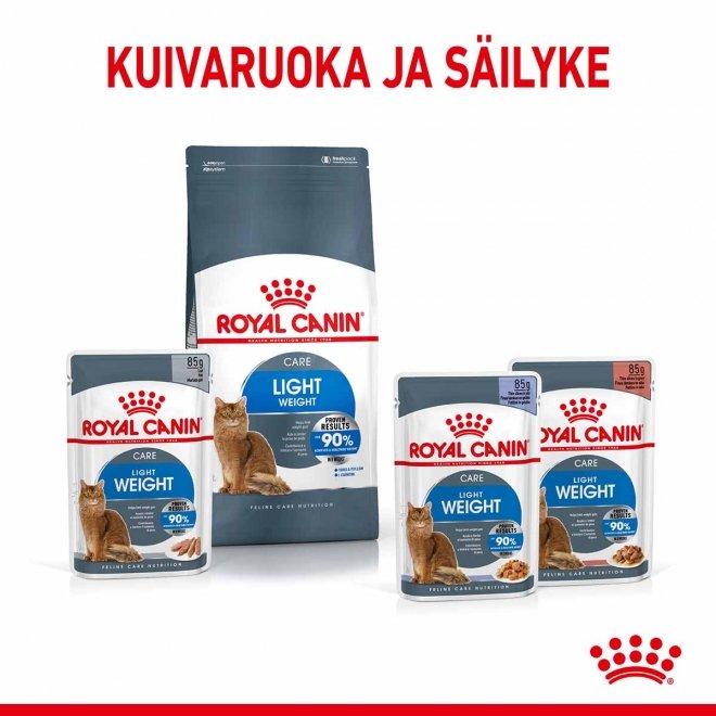 Royal Canin Cat Light Weight Care Jelly, 12 x 85 g