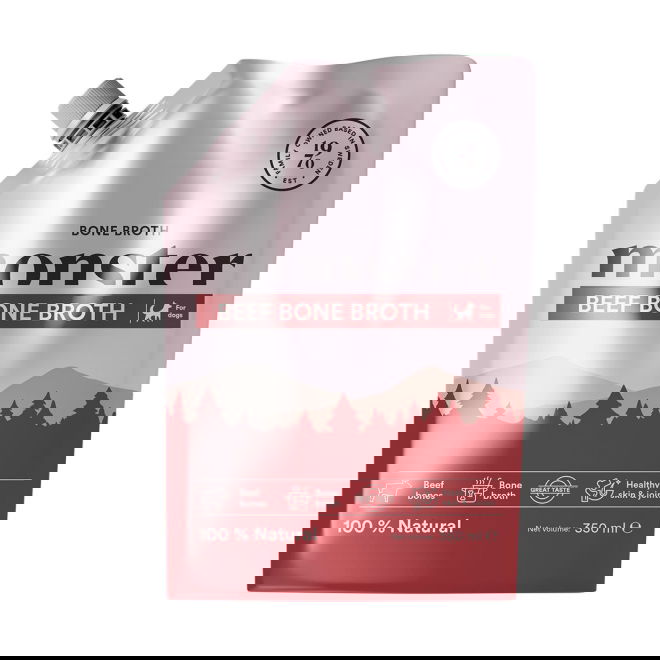 Monster Bone Broth Beef (350 ml)
