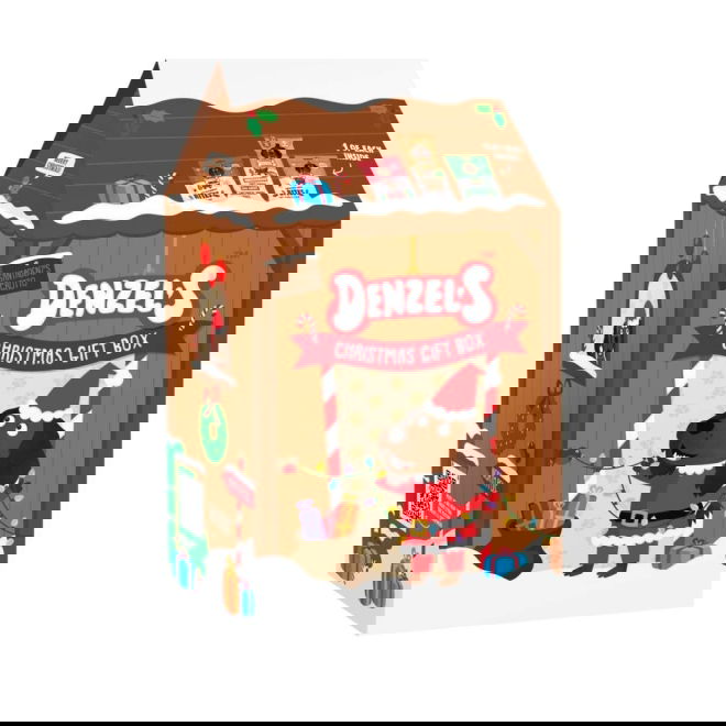 Denzels Christmas -herkkulahjapakkaus koiralle 175g