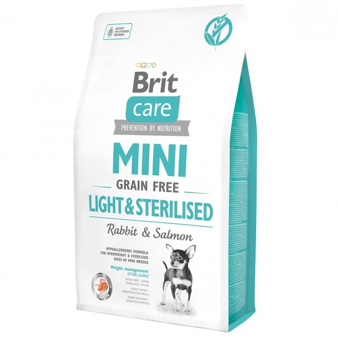 Brit Care Mini GF Light&Sterilised (2 kg)