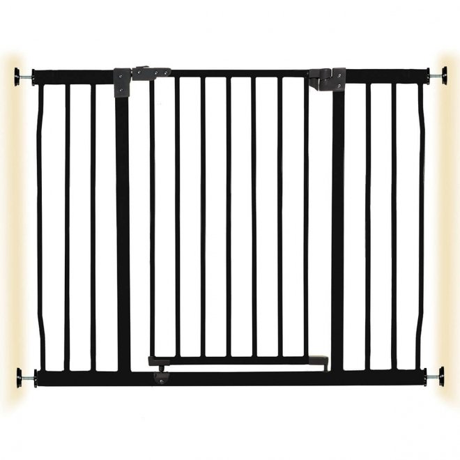 Musta koiraportti Liberty leveä 76x99-105,5cm
