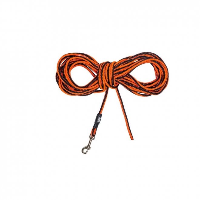 Pro Dog Rope-koulutusliina musta/oranssi