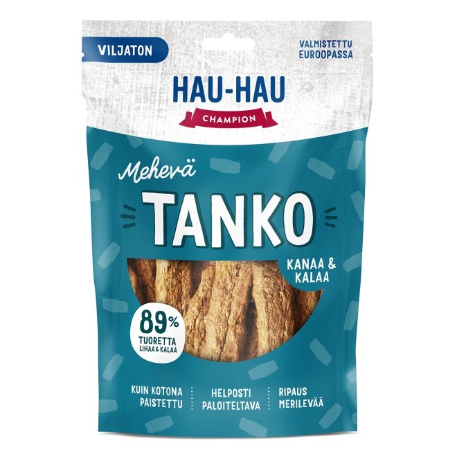 Hau-Hau Champion Mehevä Tanko Kanaa ja Kalaa 140g