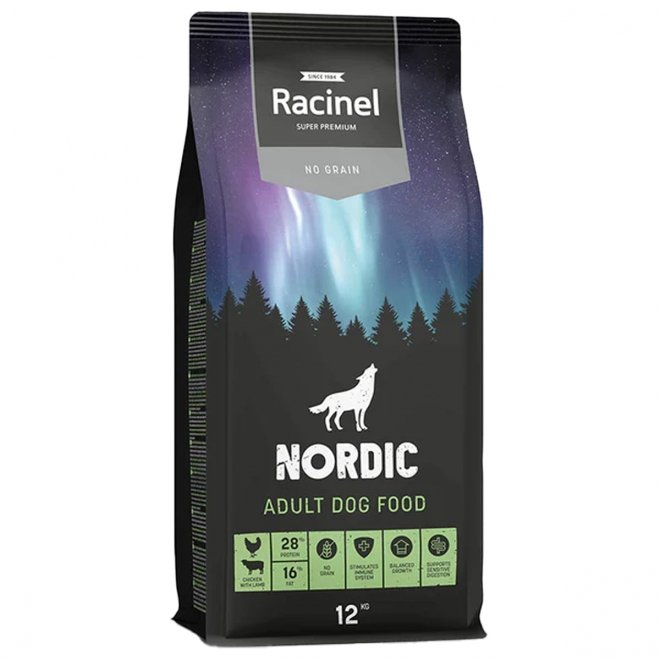 Racinel Nordic Adult Chicken & Lamb 12 kg
