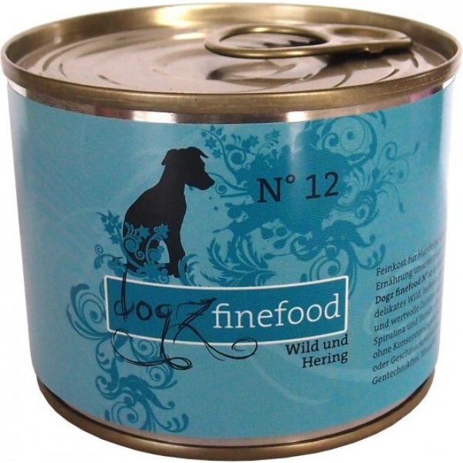 Dogz Finefood N°12 riista & silli (200 g)