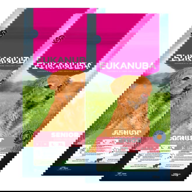 Eukanuba Senior LB Lamb&Rice 2 x 12kg