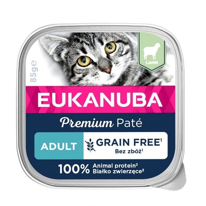 Eukanuba Cat GF Adult Lamb 85g