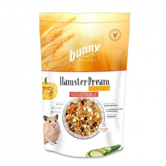 Hamsterin ruoka Bunny HamsterDream Expert Vegetable 500g