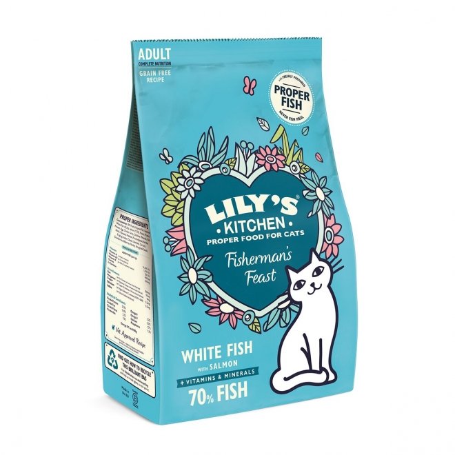 Lily&#39;s Kitchen Cat White Fish