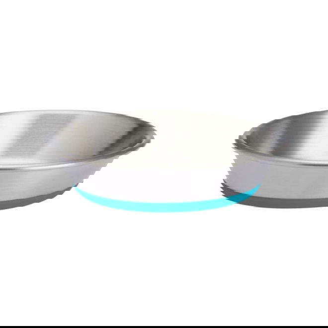 Teräskuppi Basic Plain silikonipohjalla (Turkoosi)