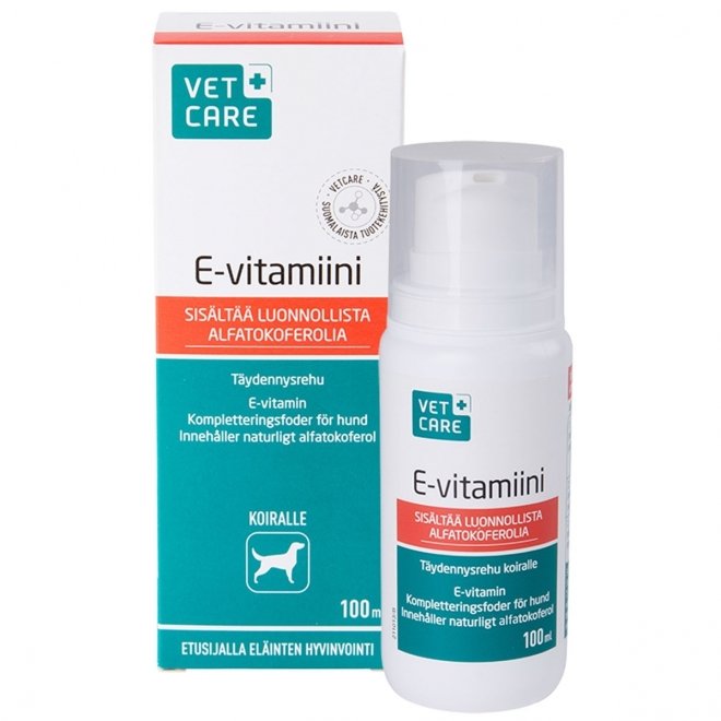 VETCARE E-vitamiini koiralle 100 ml