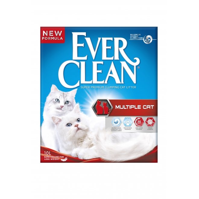 Kissanhiekka Ever Clean Multiple Cat