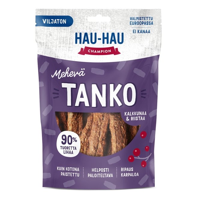 Hau-Hau Champion Mehevä Tanko Kalkkunaa ja Riistaa 140g